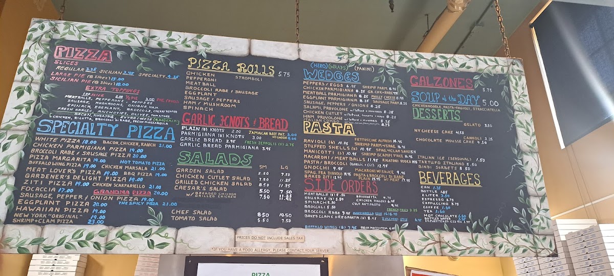 Menu The Pizza Place-1