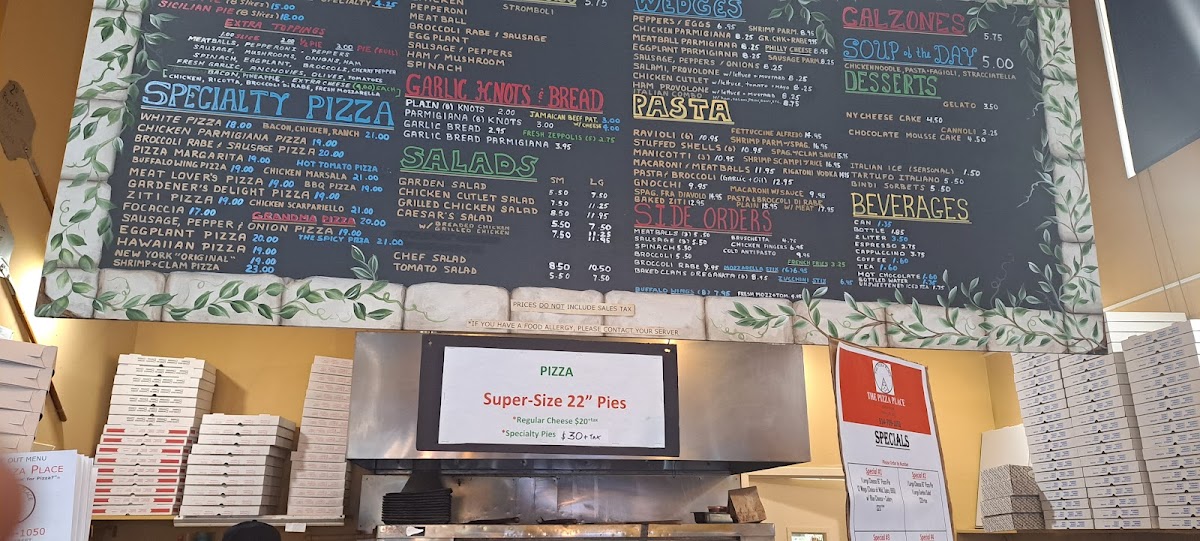 Menu The Pizza Place-2